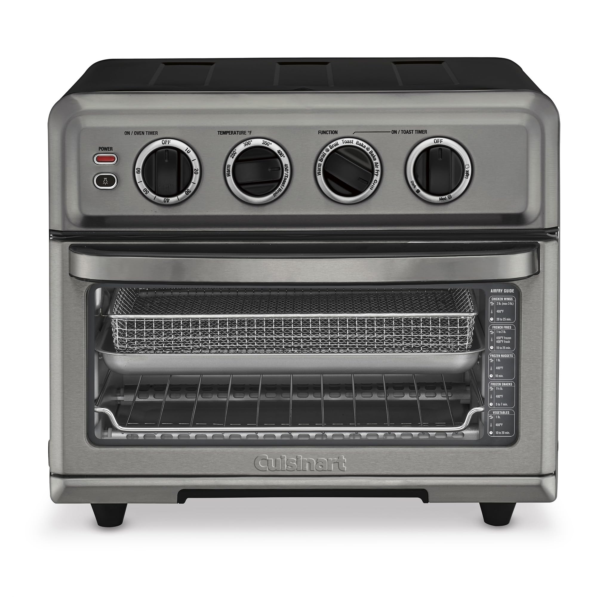 Foto 3 pulgar | Horno Airfryer Cuisinart Toa-70bks con Parrilla Negro 1800 W - Venta Internacional