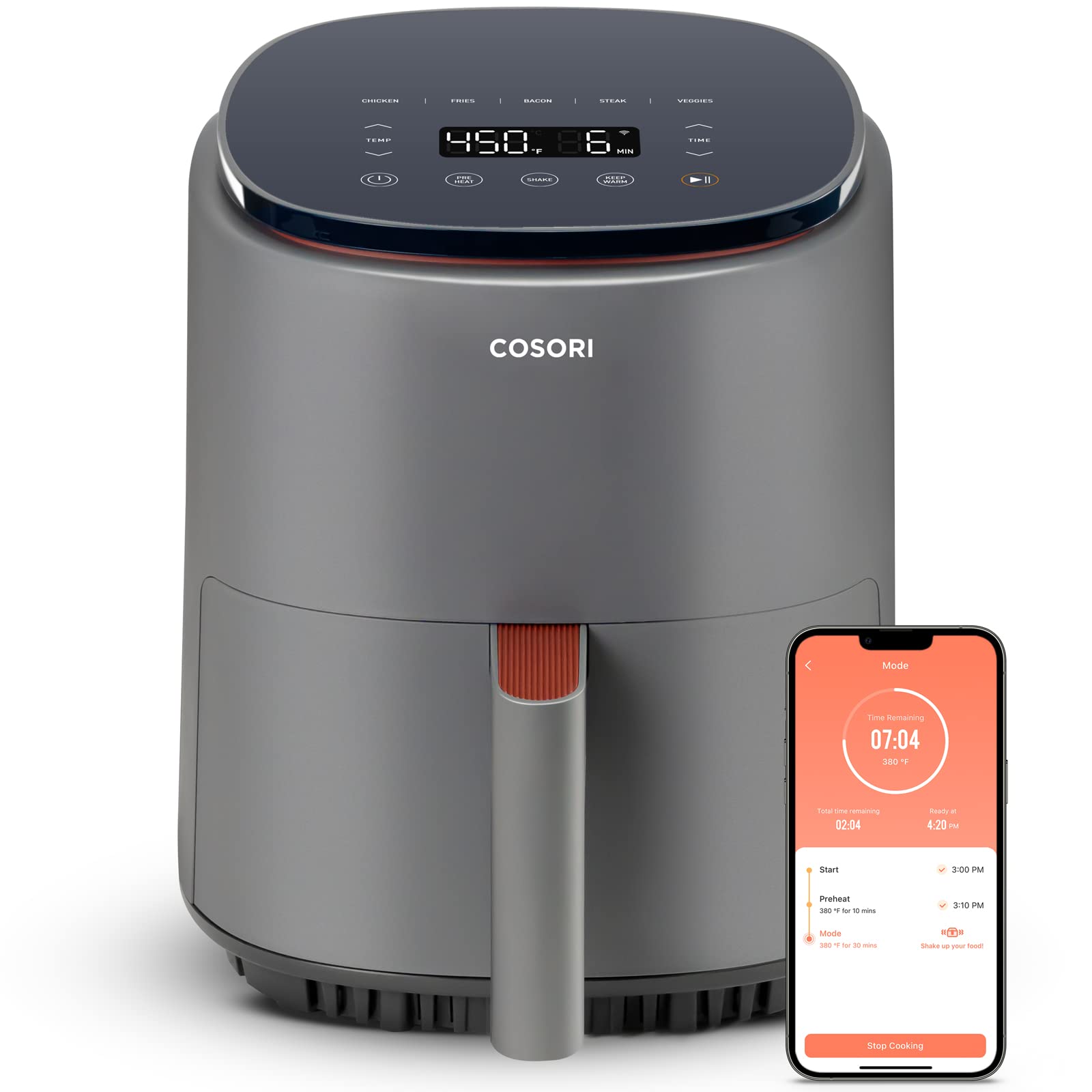 Foto 2 pulgar | Freidora Cosori Lite 4,0 7 Funciones de Cocción 1500 W - Venta Internacional