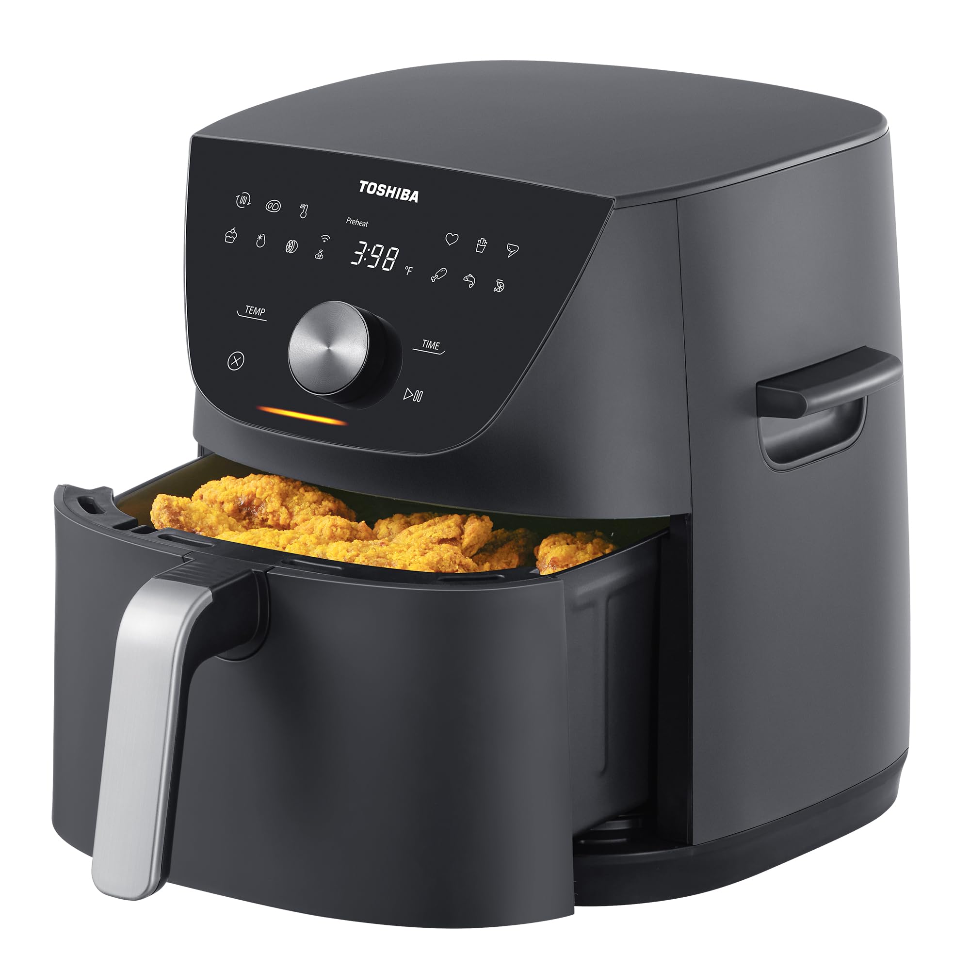 Air Fryer Toshiba 7.7qt Tamaño Familiar 12 Menús Preestablecidos - Venta Internacional