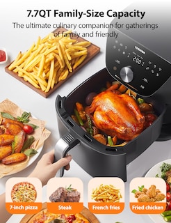 Foto 4 | Air Fryer Toshiba 7.7qt Tamaño Familiar 12 Menús Preestablecidos - Venta Internacional