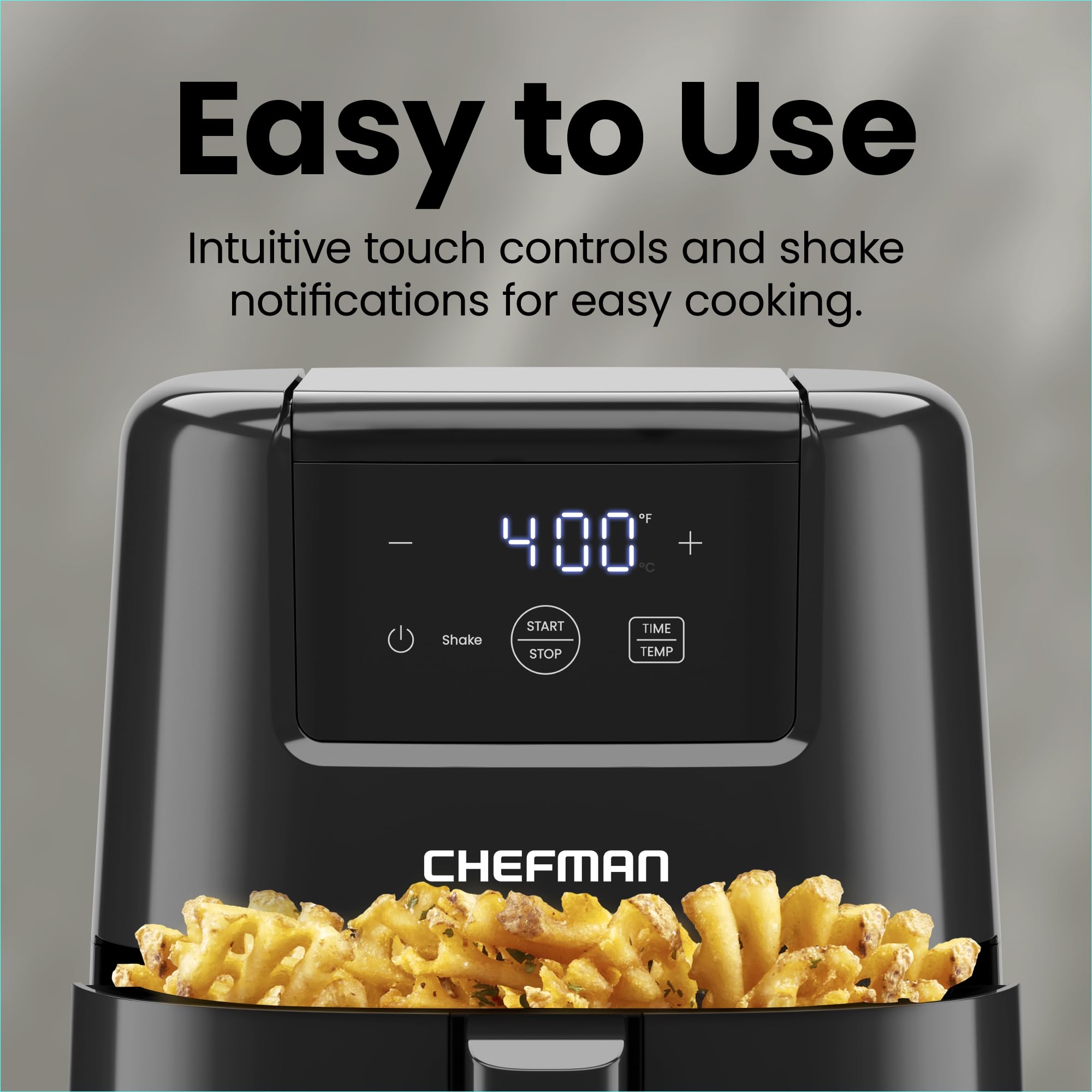 Foto 6 pulgar | Air Fryer Chefman Mini Antiadherente Digital - Venta Internacional