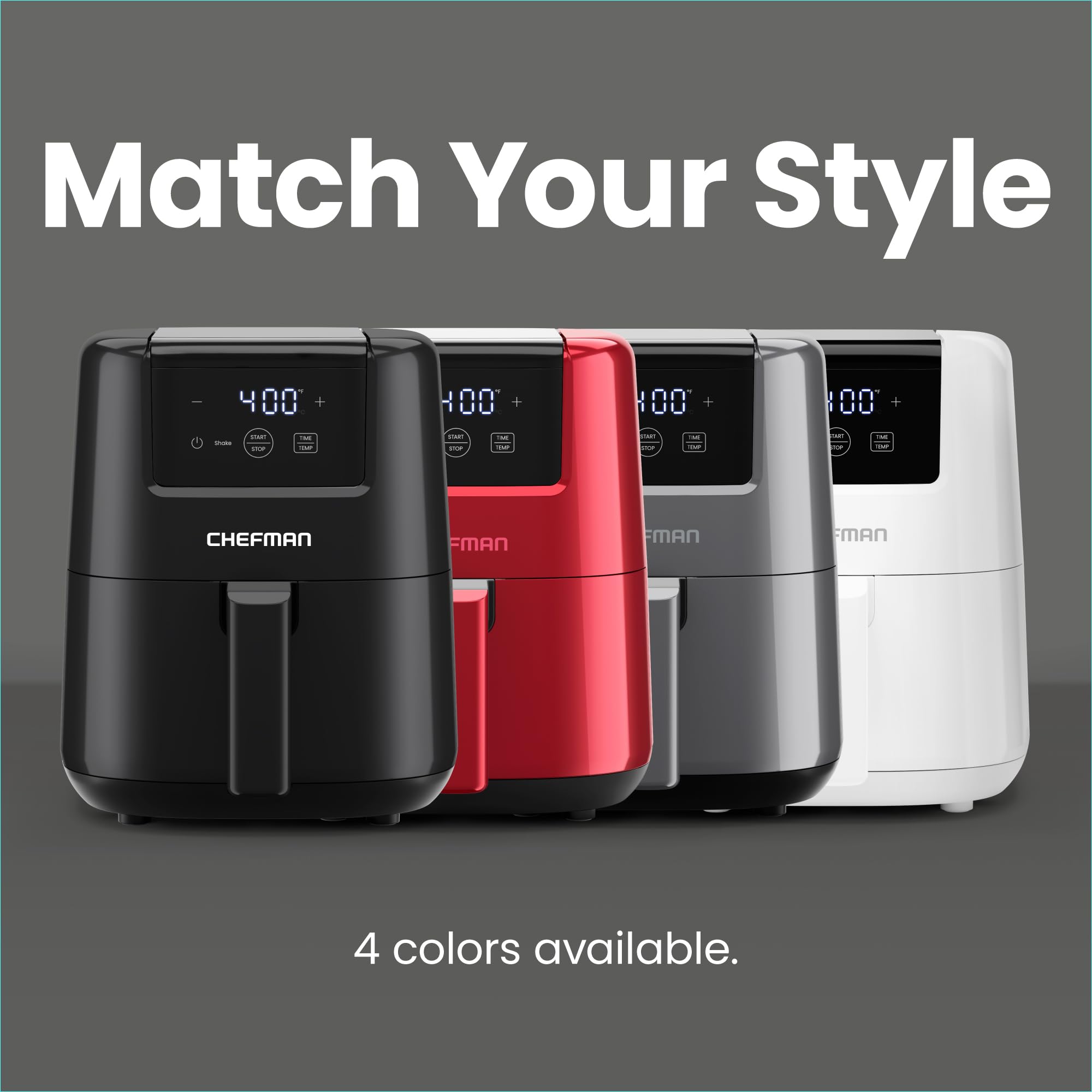 Foto 8 pulgar | Air Fryer Chefman Mini Antiadherente Digital - Venta Internacional