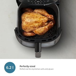 Foto 6 | Air Fryer Philips Serie 2000 6.2 L 13 en 1 Ventana de Cocción Negra - Venta Internacional