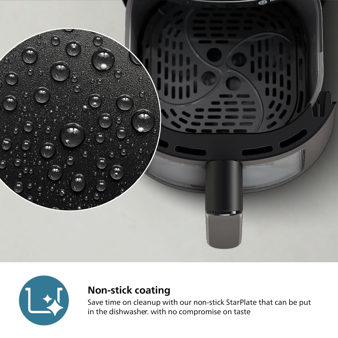 Foto 8 pulgar | Air Fryer Philips Serie 2000 6.2 L 13 en 1 Ventana de Cocción Negra - Venta Internacional