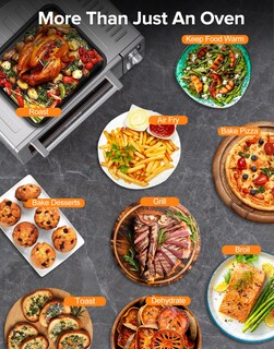 Foto 7 | Combinación de Horno Tostador Y Freidora Nuwave Bravo Pro Smart 21l - Venta Internacional
