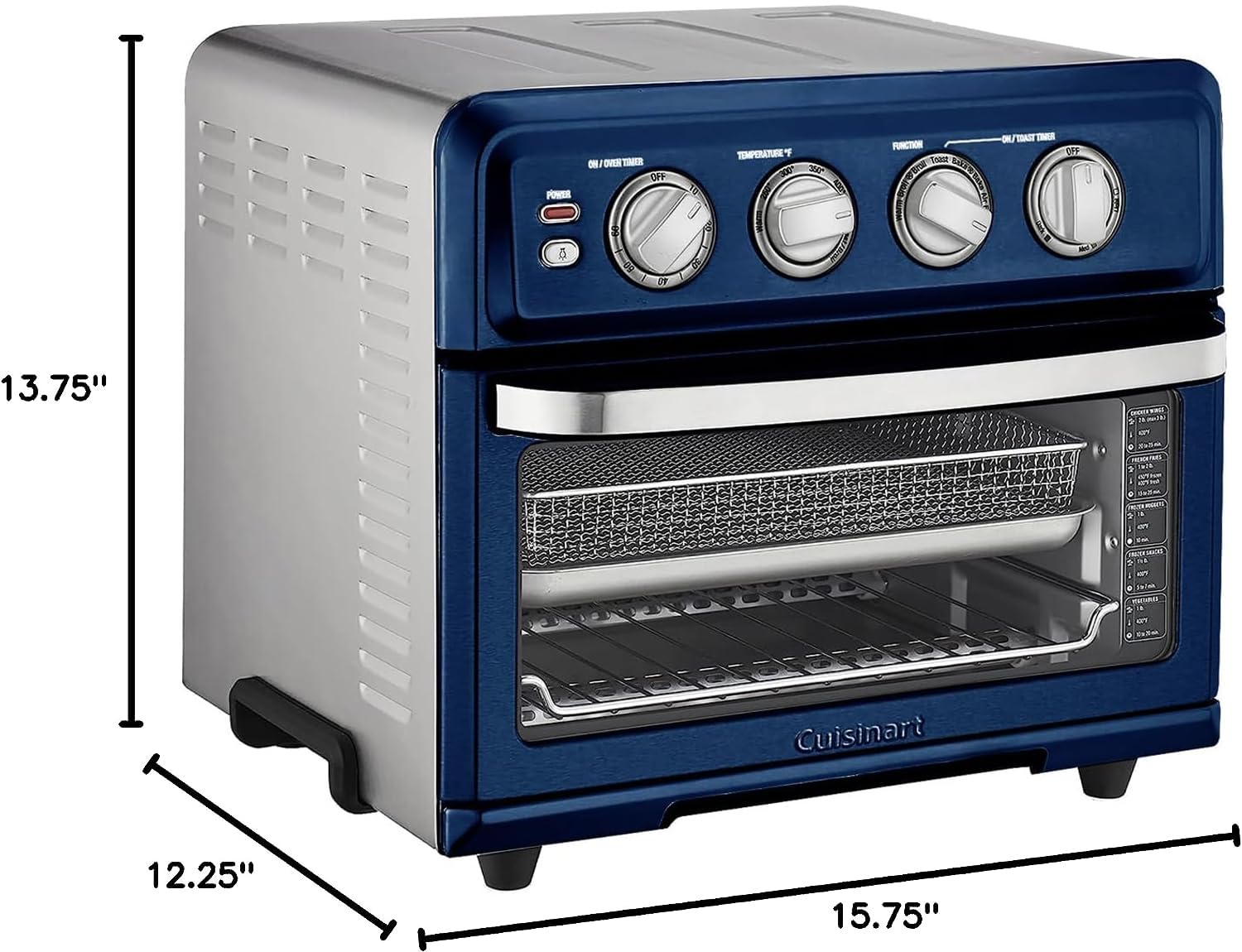 Foto 7 pulgar | Air Fryer y Horno Tostador de Convección Cuisinart Toa-70 - Venta Internacional