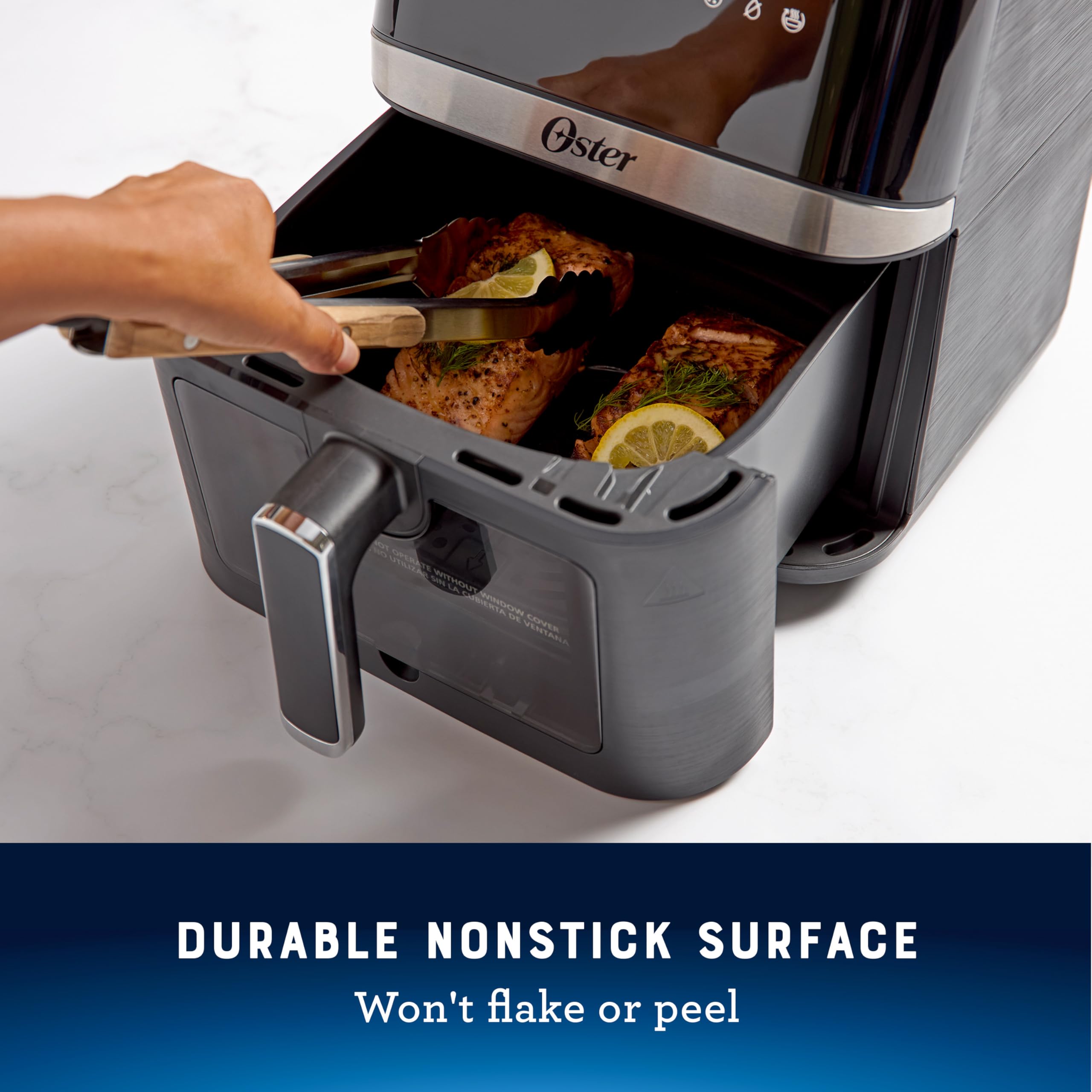 Foto 7 pulgar | Air Fryer Oster Digital 10 Ajustes Preestablecidos Negro - Venta Internacional