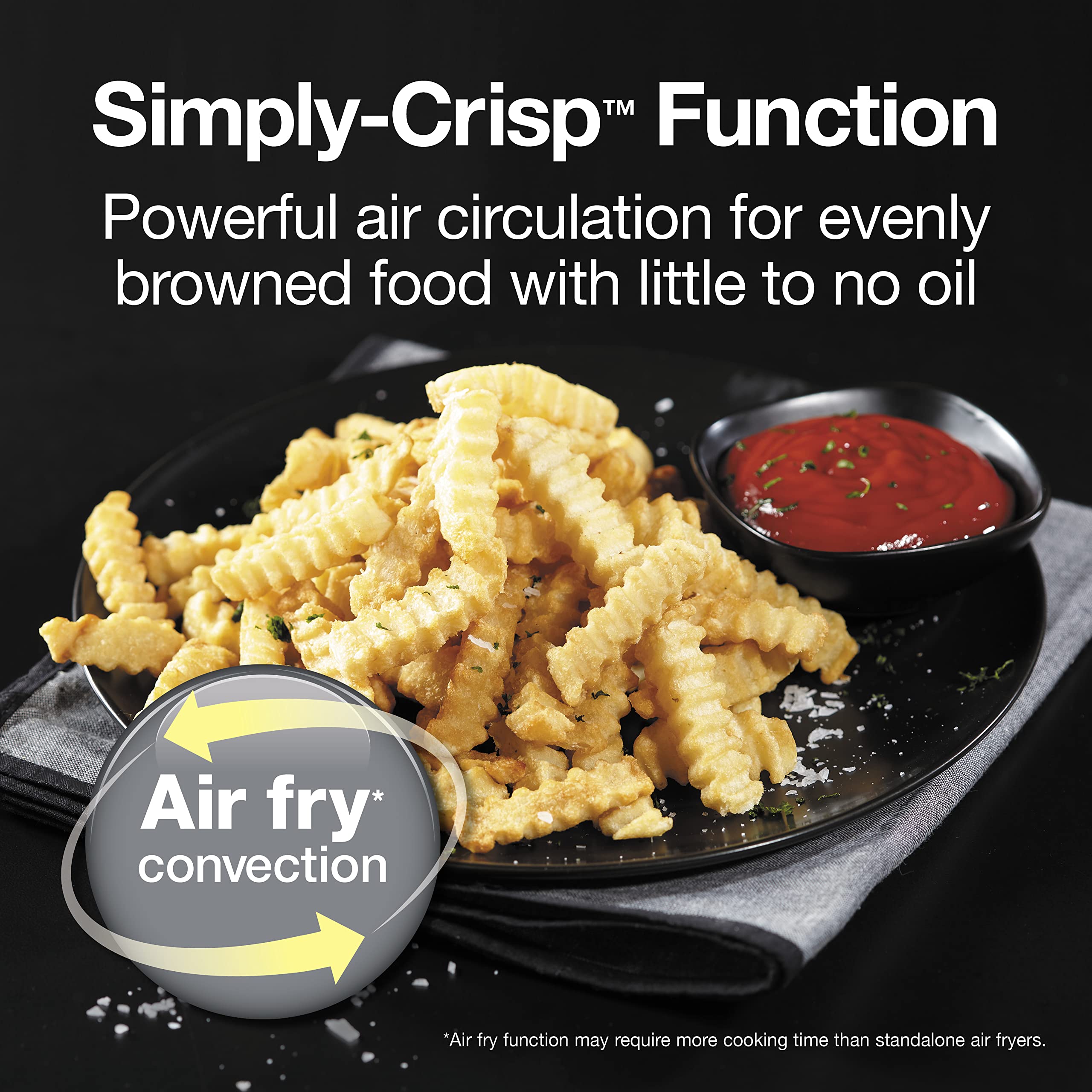 Foto 3 pulgar | Freidora y Horno Tostador Proctor Silex Simply-crisp Black - Venta Internacional