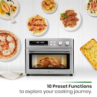 Foto 2 | Freidora y Horno Tostador con Calefacción Infrarrojos Val Cucina 10 en 1 - Venta Internacional