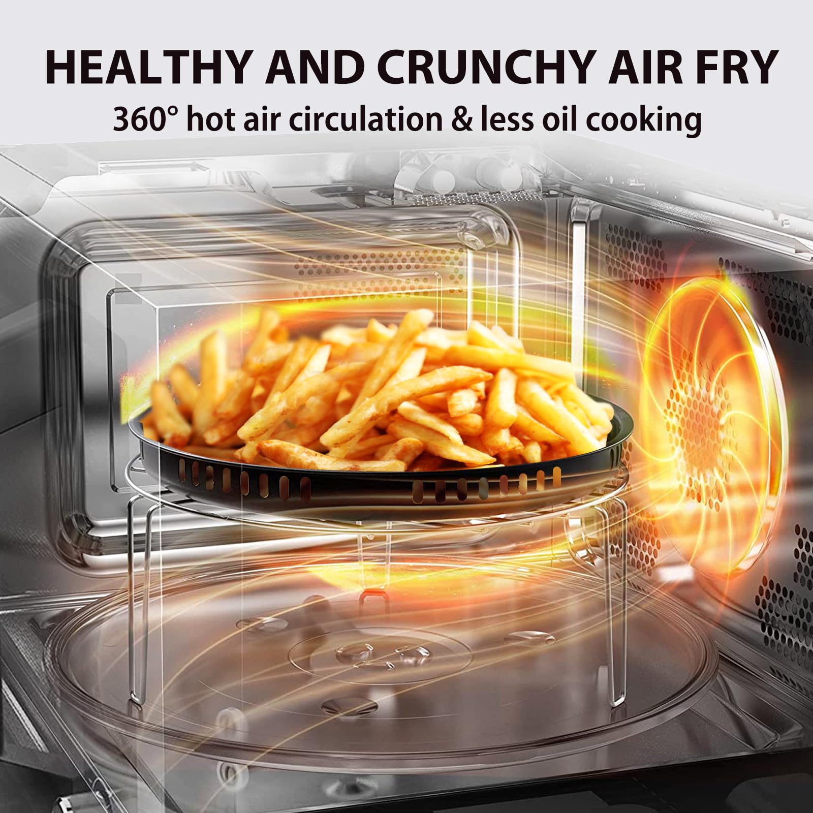 Foto 2 | Freidora de Aire y Horno Microondas Toshiba Master Series - Venta Internacional