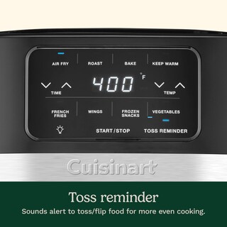 Foto 4 | Horno Air Freyer Cuisinart Air-160 4,5 L 4 Ajustes Preestablecidosn Acero Inoxidable - Venta Internacional