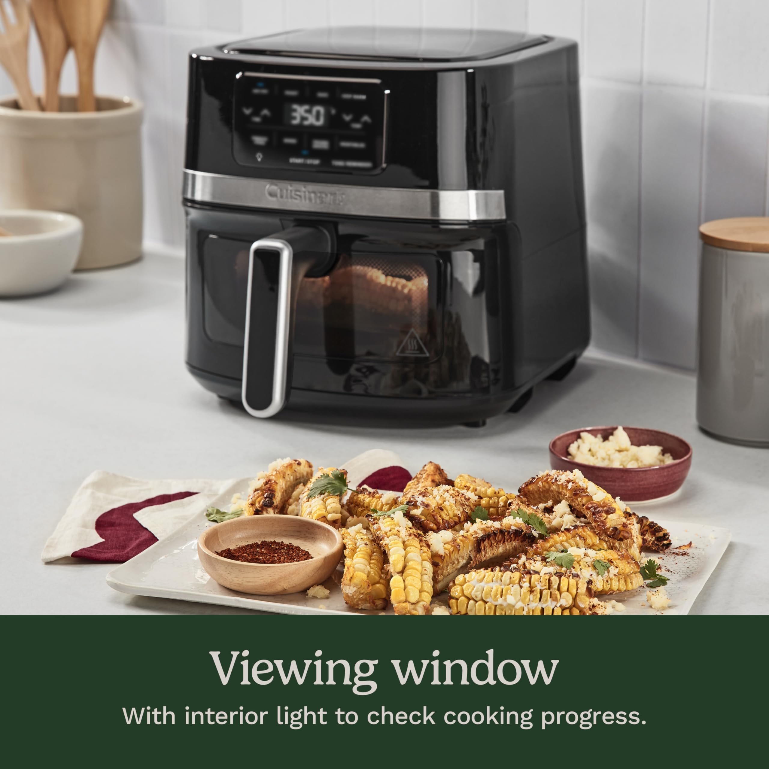 Foto 6 pulgar | Horno Air Freyer Cuisinart Air-160 4,5 L 4 Ajustes Preestablecidosn Acero Inoxidable - Venta Internacional