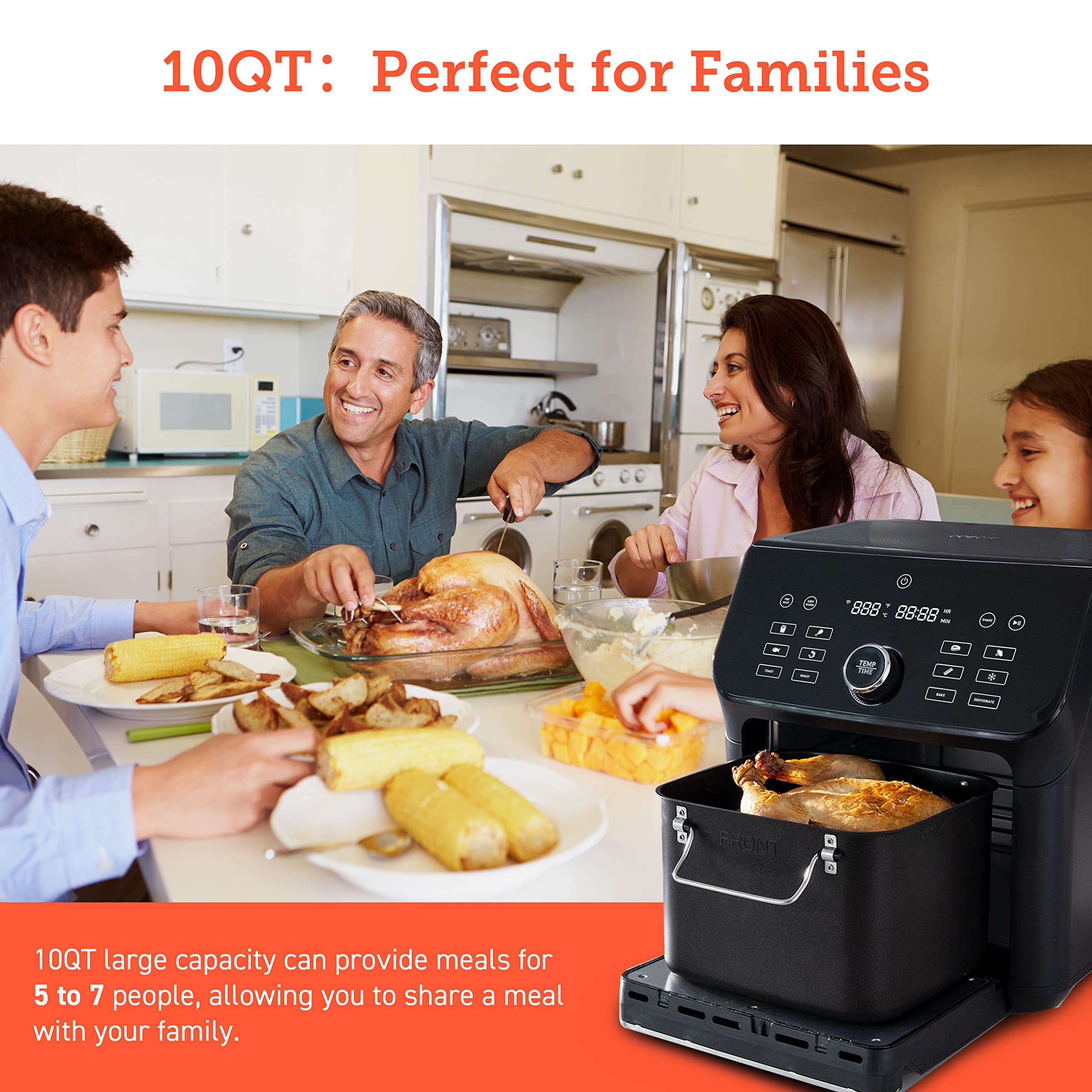 Foto 6 pulgar | Horno Tostador Air Fryer Cosori 10 l 14 en 1 - Venta Internacional