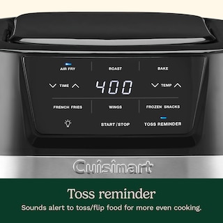 Foto 5 | Horno Air Fryer Cuisinart Air-80 2.6l Negro Acero Inoxidable - Venta Internacional