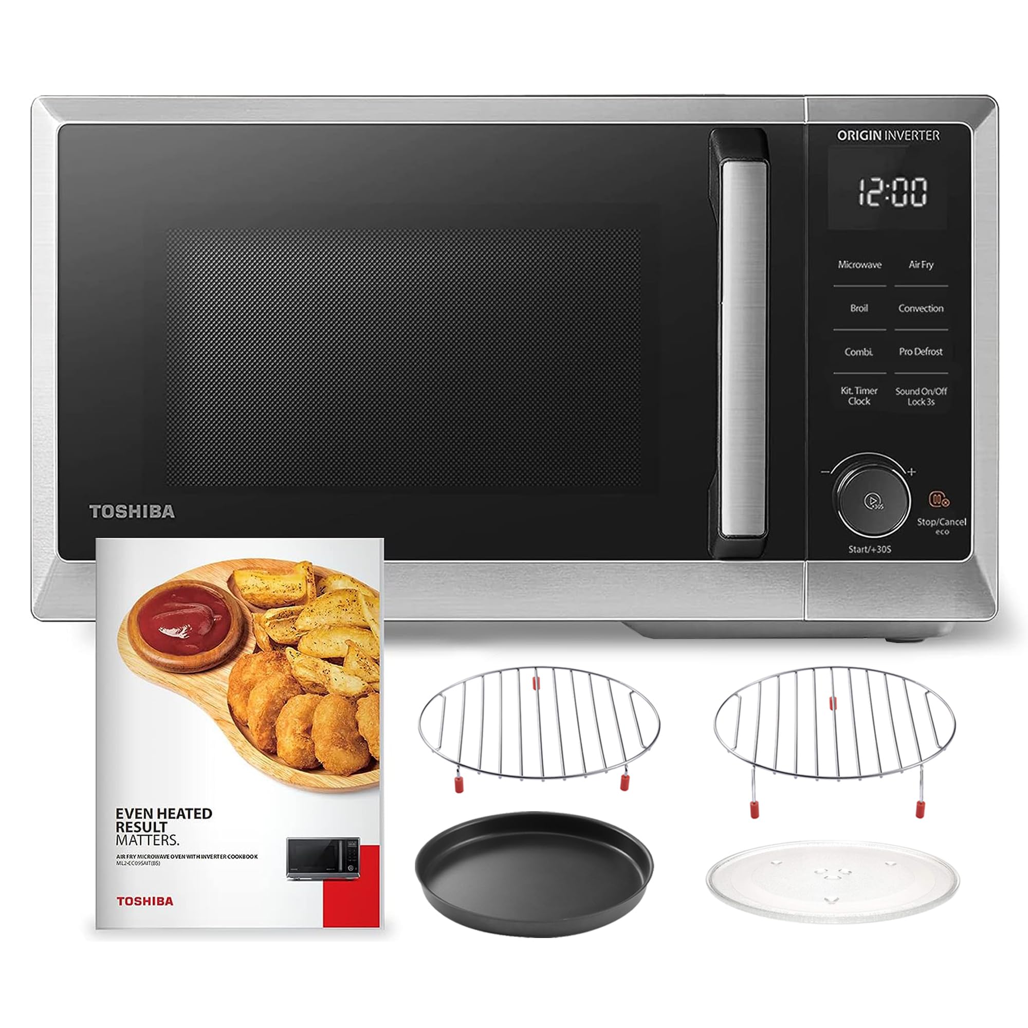 Foto 2 pulgar | Horno Microondas Toshiba Master Series 6 En 1 Inversor 1800w - Venta Internacional.