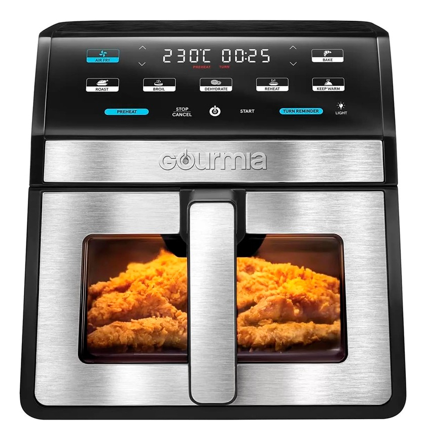 Air Fryer 7.5l Ventana  y Luz Interna Gourmia