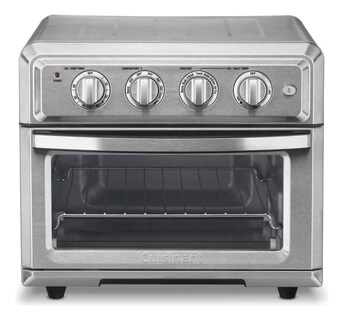 Foto 1 | Freidora-Horno Cuisinart Toa 60 Plateado 1800W con 7 Funciones