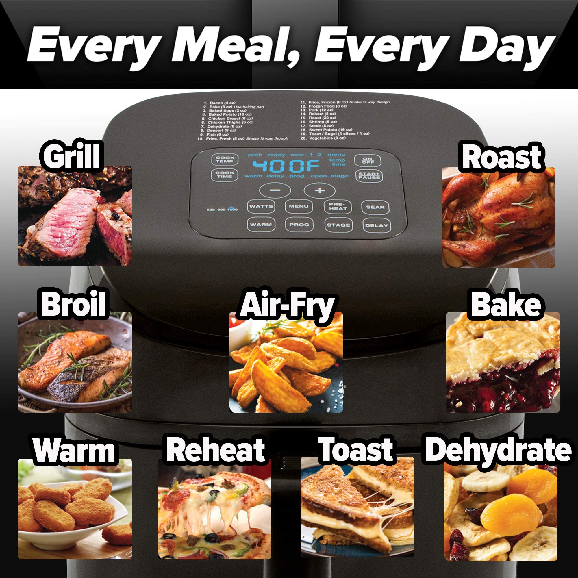 Foto 3 pulgar | Air Fryer Nuwave Brio 4.5l 100 Recetas Preprogramadas - Venta Internacional.