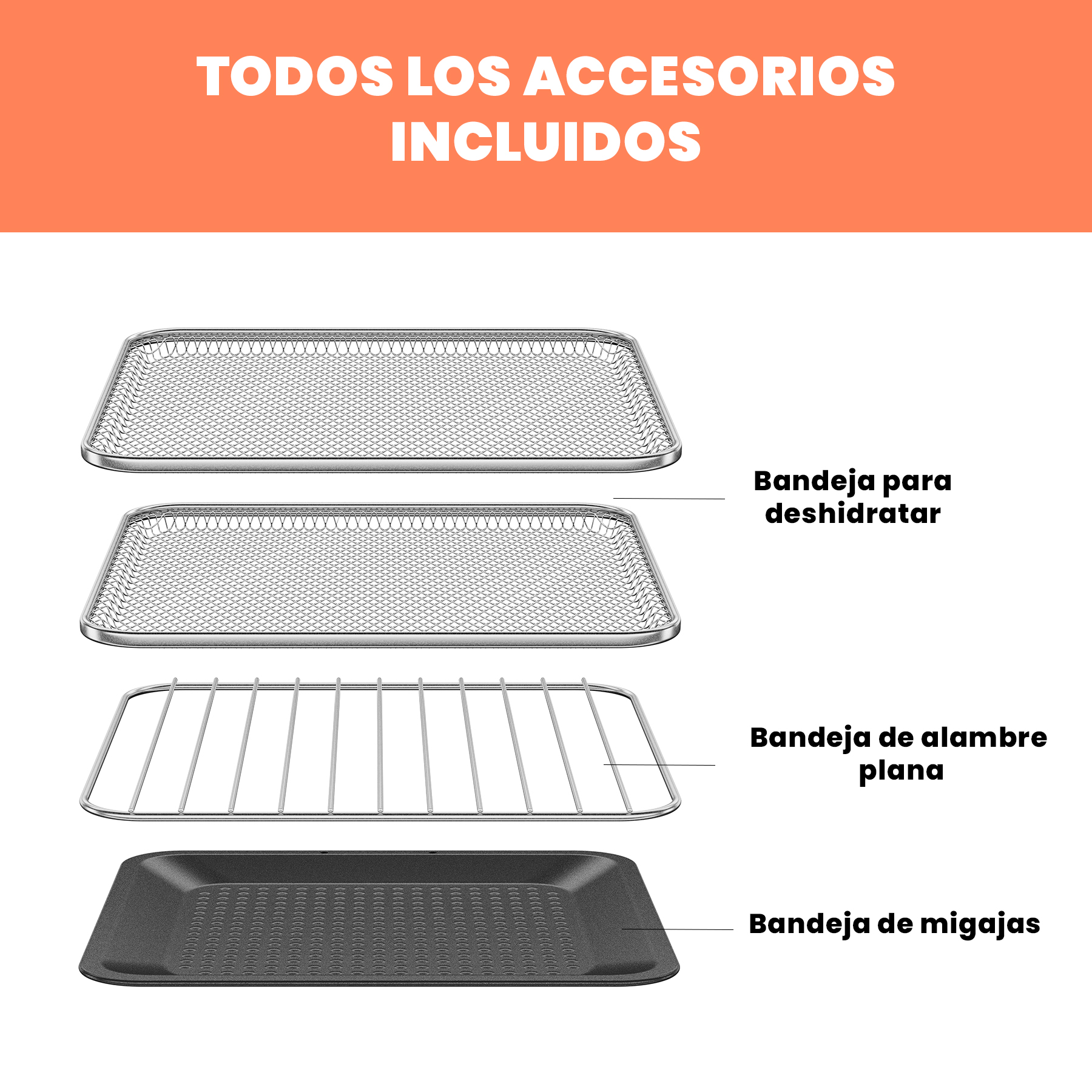 Foto 2 | Chefman - Easyair 15 Qt: Freidora De Aire Y Horno De Encimera