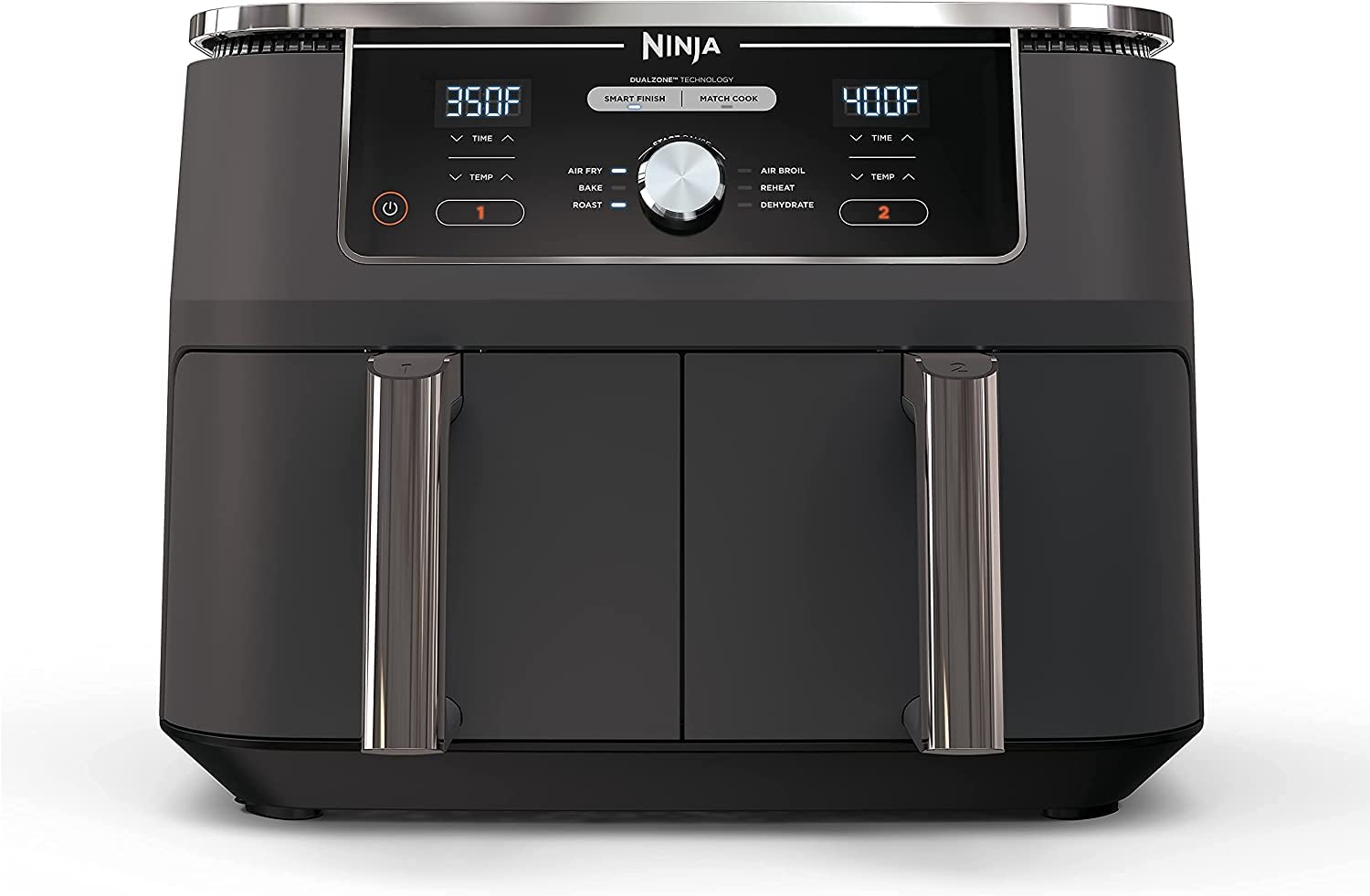 Freidora Neumática Ninja Dz401 Foodi 6 En 1, 10 Cuartos De Galón Y 2 Cestas - Venta Internacional.