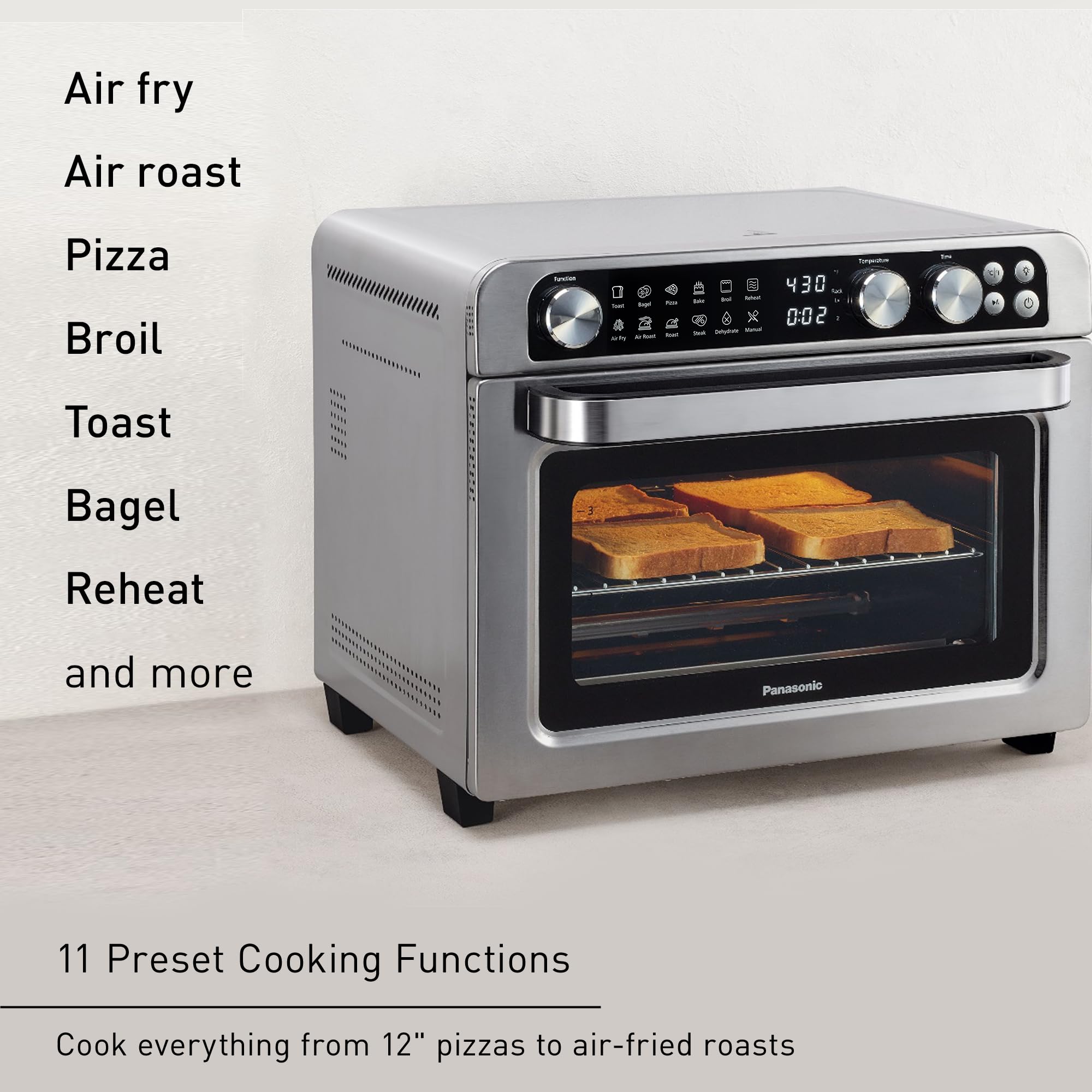 Foto 4 pulgar | Horno Tostador Air Fryer Panasonic Nb-g211p 1800w 11 Presets - Venta Internacional