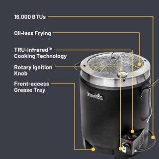 Foto 2 | Freidora De Pavo Char-broil The Big Easy Tru-infrared Negra - Venta Internacional.