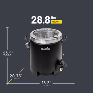 Foto 3 | Freidora De Pavo Char-broil The Big Easy Tru-infrared Negra - Venta Internacional.