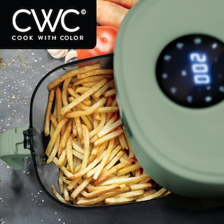 Foto 5 | Cesta De Vidrio Air Fryer Cook With Color, 4 L, 1200 W, Apta Para Lavavajillas - Venta Internacional.