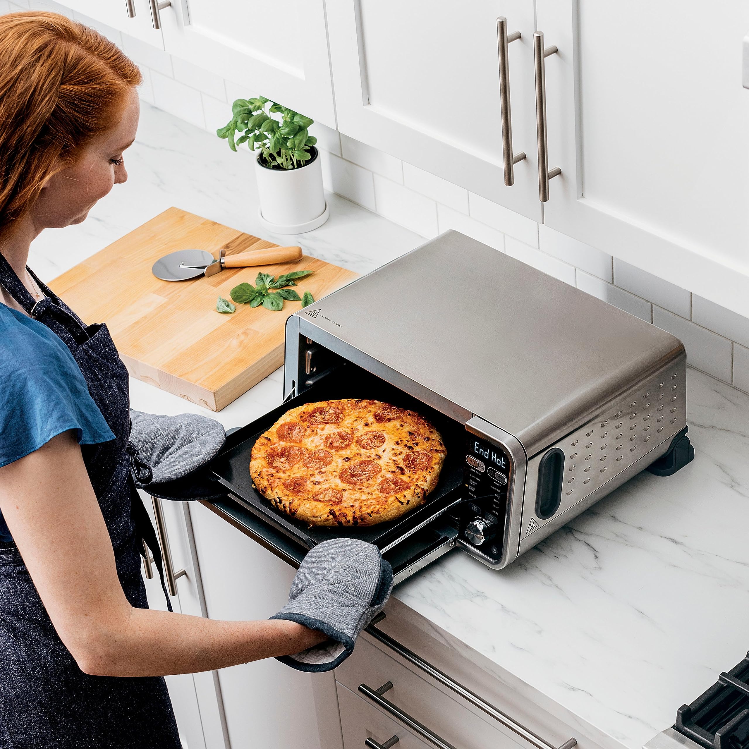 Foto 5 pulgar | Reacondicionado Horno Tostador De Convección Para Encimera Ninja Ft301 Dual Heat - Venta Internacional.