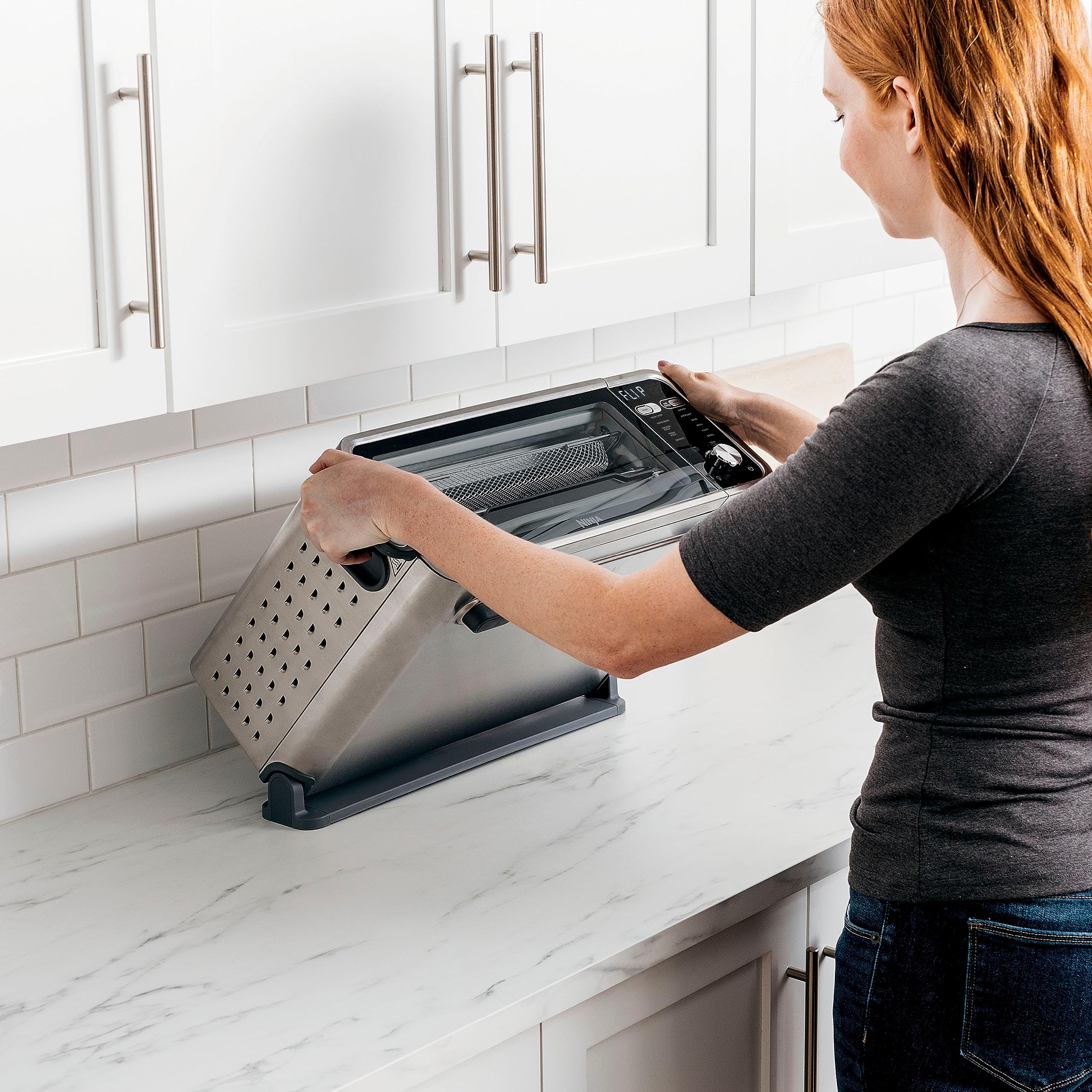 Foto 5 | Reacondicionado Horno Tostador De Convección Para Encimera Ninja Ft301 Dual Heat - Venta Internacional.
