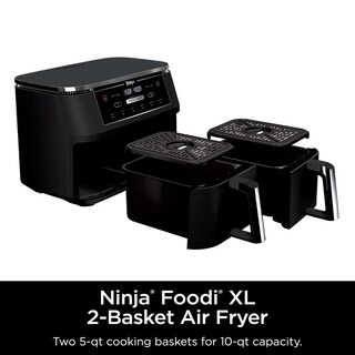 Foto 2 | Freidora de Aire Ninja R-AD300CO Foodi 10 L 2 Cestas 6 en 1 - Venta Internacional