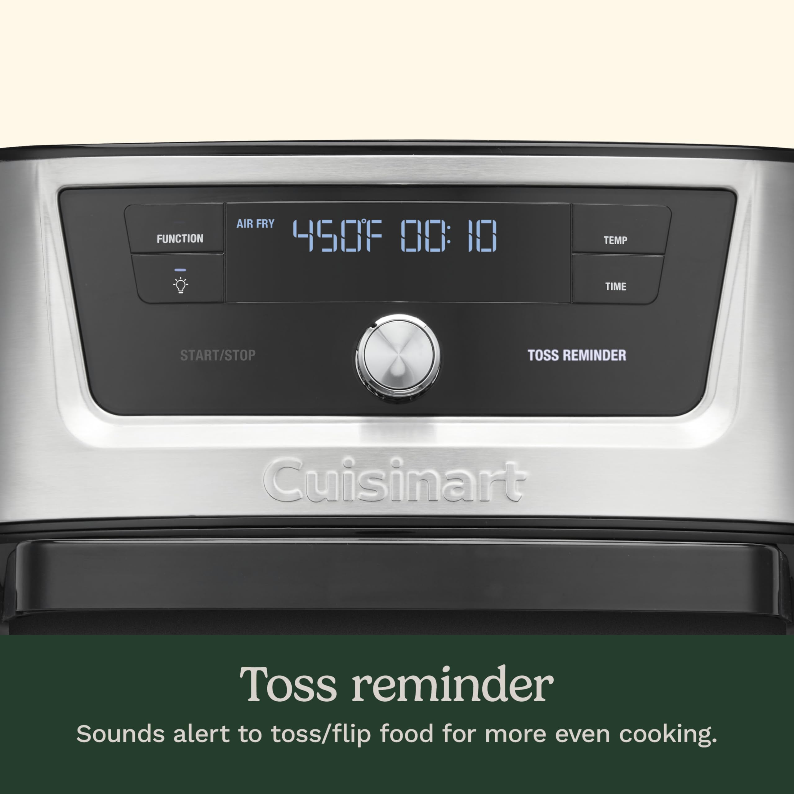 Foto 5 pulgar | Freidora de Aire Cuisinart Airx-221 9l 6 Presets Acero Inoxidable - Venta Internacional