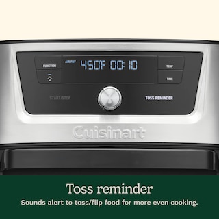 Foto 4 | Freidora de Aire Cuisinart Airx-221 9l 6 Presets Acero Inoxidable - Venta Internacional