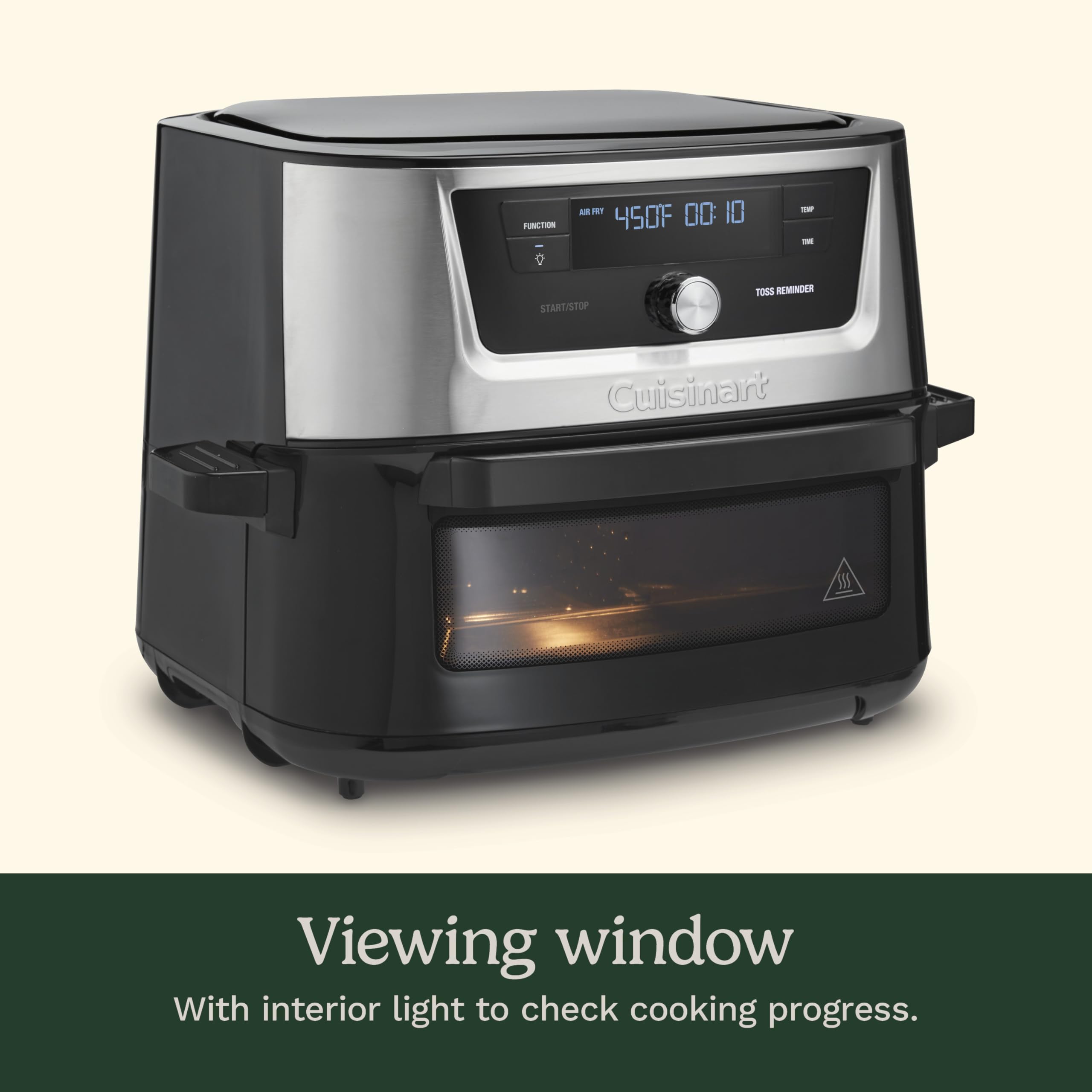 Foto 6 pulgar | Freidora de Aire Cuisinart Airx-221 9l 6 Presets Acero Inoxidable - Venta Internacional