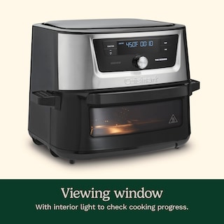 Foto 5 | Freidora de Aire Cuisinart Airx-221 9l 6 Presets Acero Inoxidable - Venta Internacional