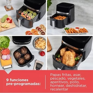Foto 4 | Freidora De Aire Purifry Black+decker De 5.5 L Negro