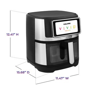Foto 6 | Freidora Kalorik Vivid Touch Series 5l 1500w De Acero Inoxidable - Venta Internacional.