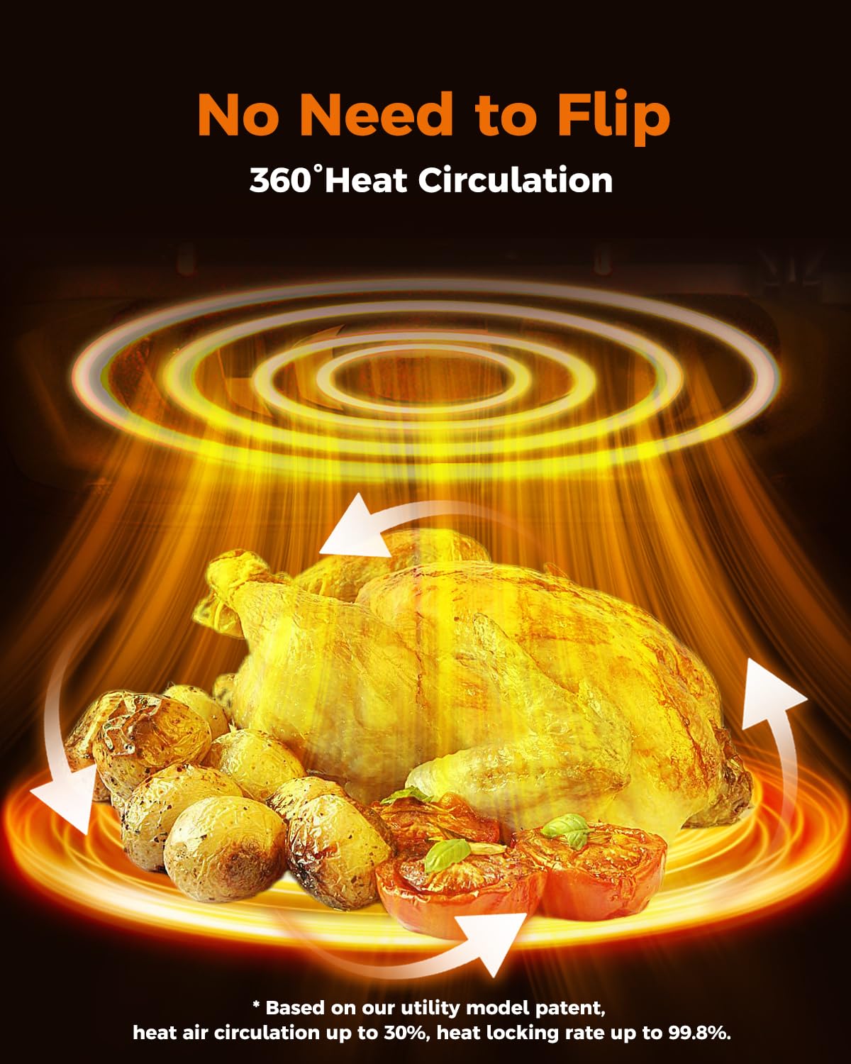 Foto 2 | Air Fryer Bear 6.4 L 8 en 1 Ajustable con Libro de Cocina - Venta Internacional