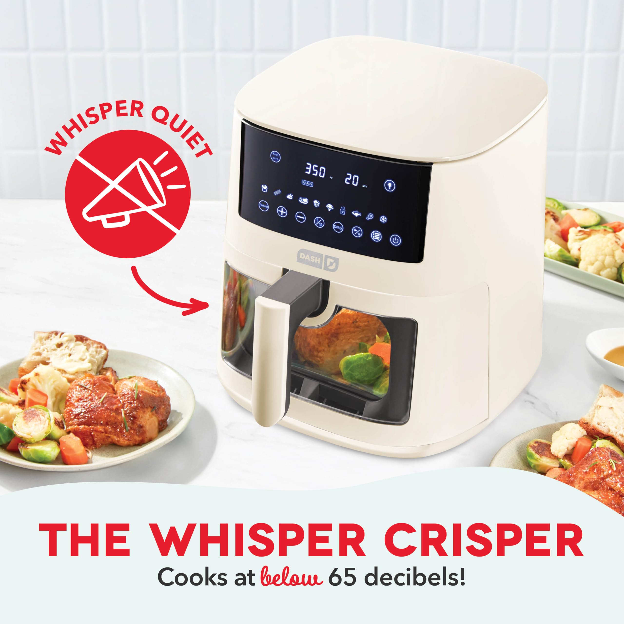 Foto 5 | Freidora de Aire Dash Tasti-Crisp Clear View 7 L - Venta Internacional