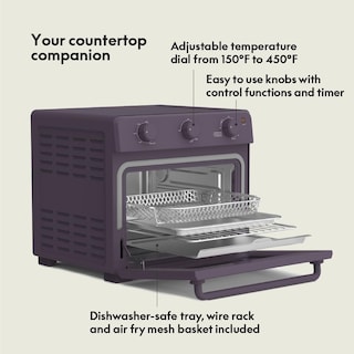 Foto 3 | Horno Tostador Air Fry Bella Air Fry 7 Preset 1700w Plum - Venta Internacional