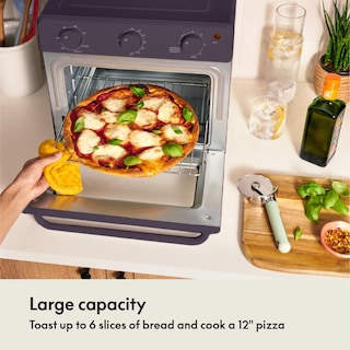 Foto 4 | Horno Tostador Air Fry Bella Air Fry 7 Preset 1700w Plum - Venta Internacional