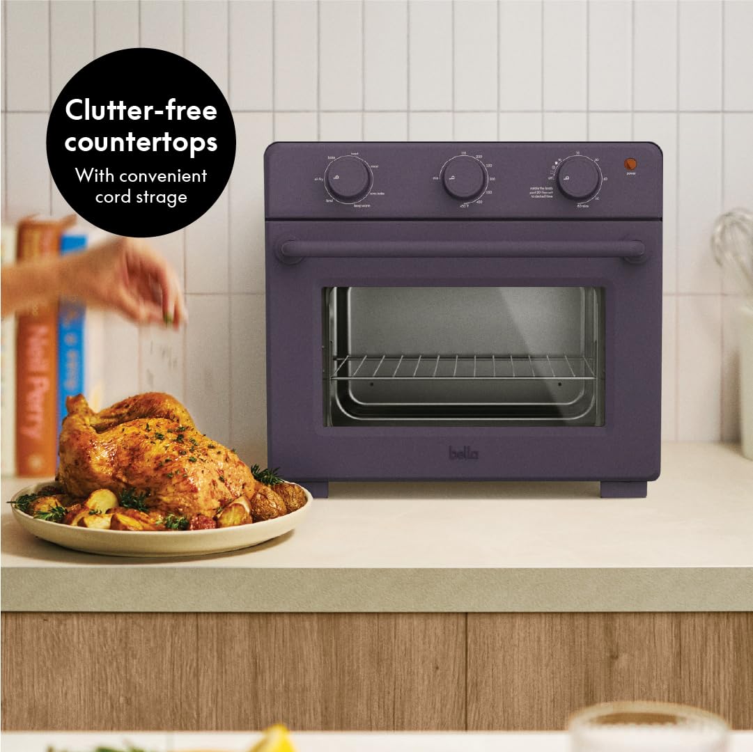 Foto 6 | Horno Tostador Air Fry Bella Air Fry 7 Preset 1700w Plum - Venta Internacional