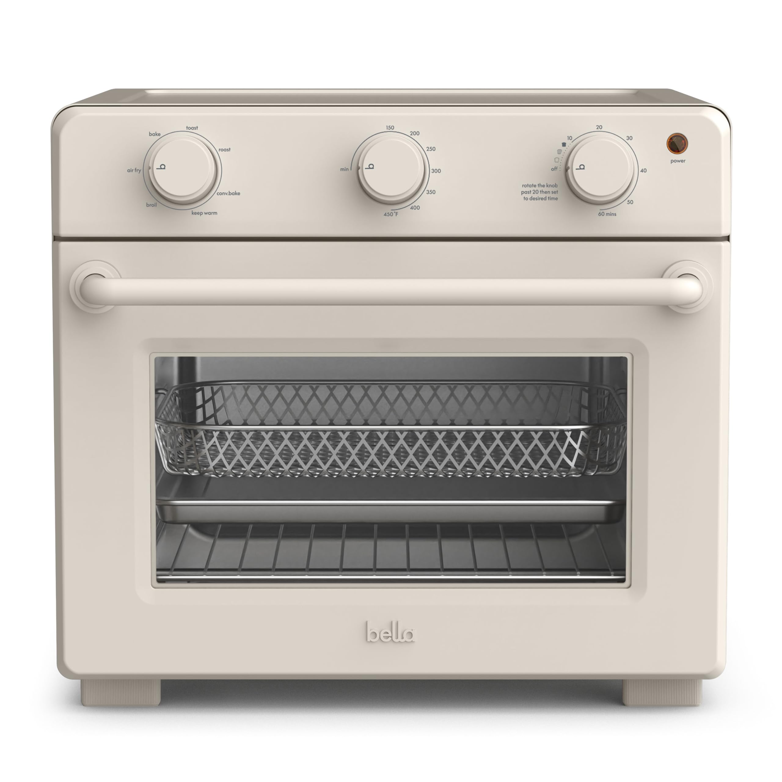 Foto 1 | Horno Tostador Air Fry Bella Air Fry 7 Preset 1700 W Oatmilk - Venta Internacional