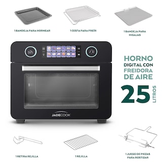 Foto 5 | Horno digital con Freidora de Aire 25 l Jade Cook