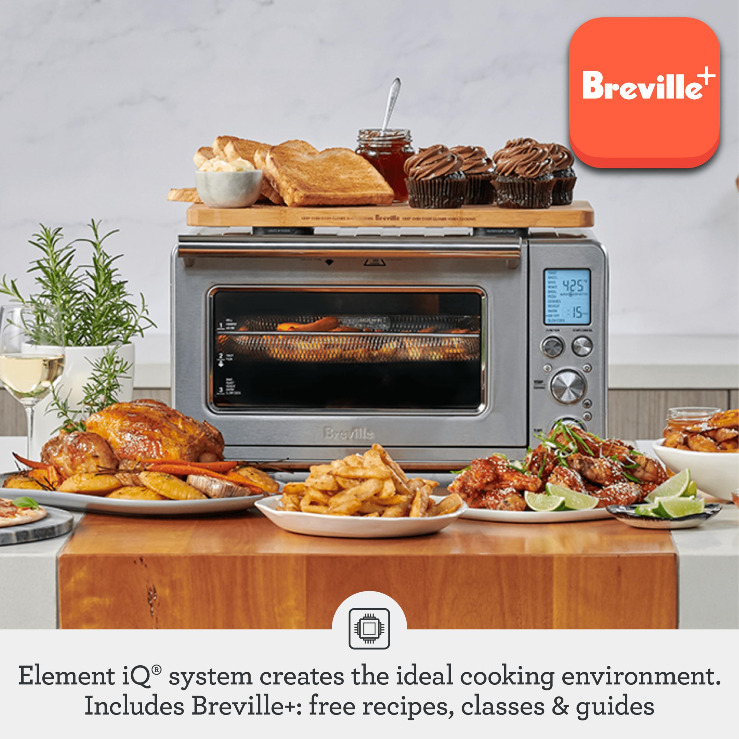 Foto 3 pulgar | Air Fryer Horno Breville The Smart Oven Bov860bst - Venta Internacional