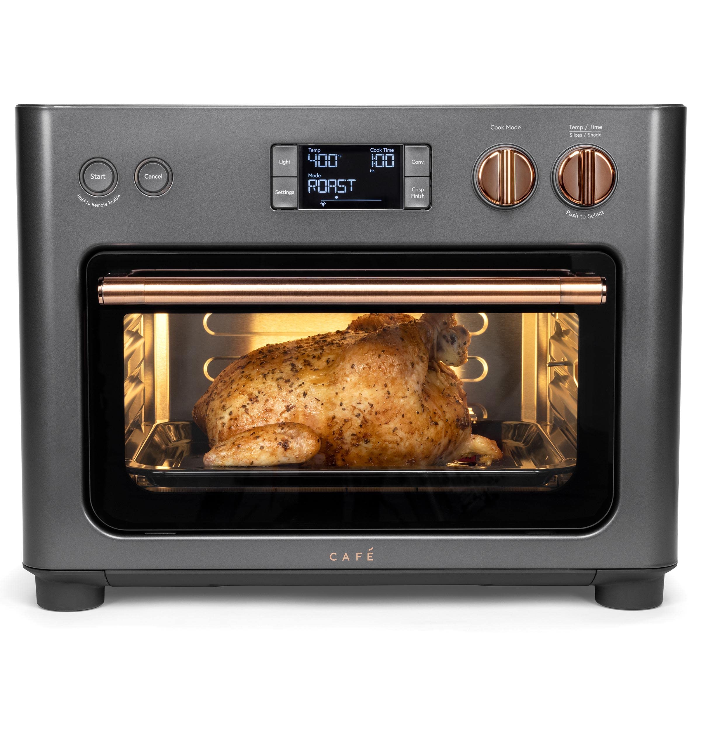 Horno De Sobremesa Café Couture, 14 Modos De Cocción, Wifi, Negro Mate - Venta Internacional.
