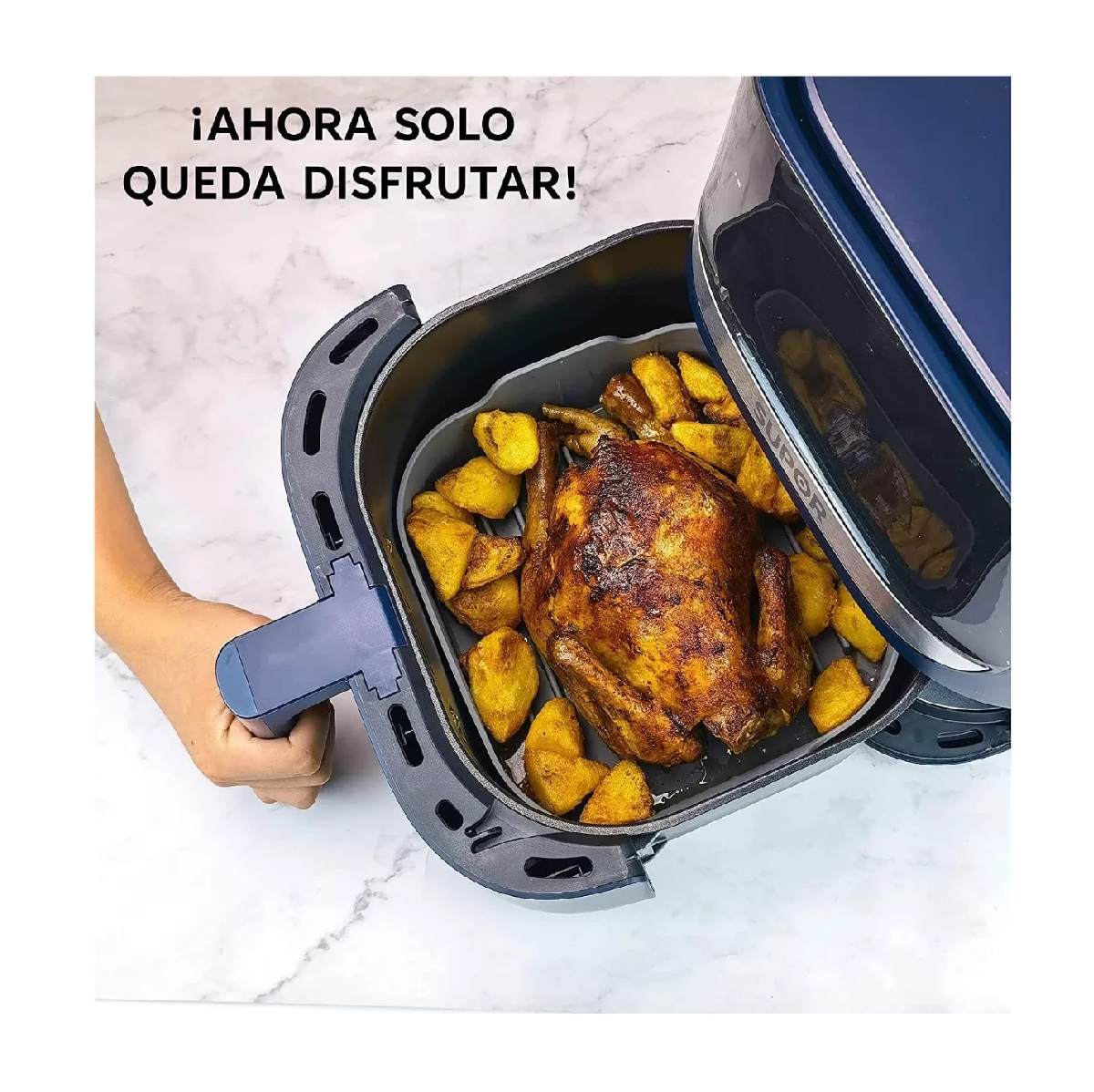 Foto 4 | Molde de Silicona Reutilizable Lab.G para Freidora con Accesorios