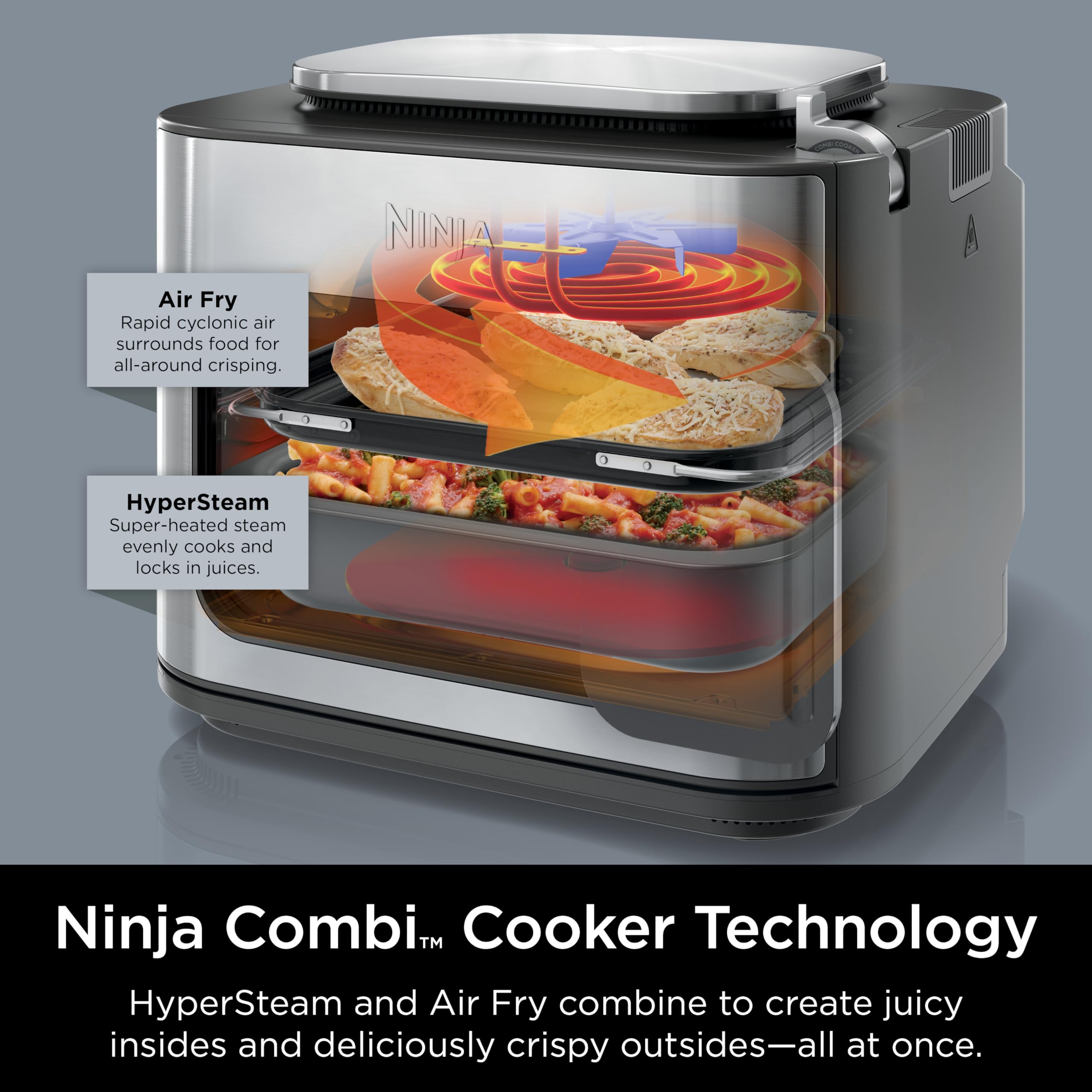 Foto 3 | Horno y Freidora Multicooker Ninja Combi Sfp701 - Venta Internacional