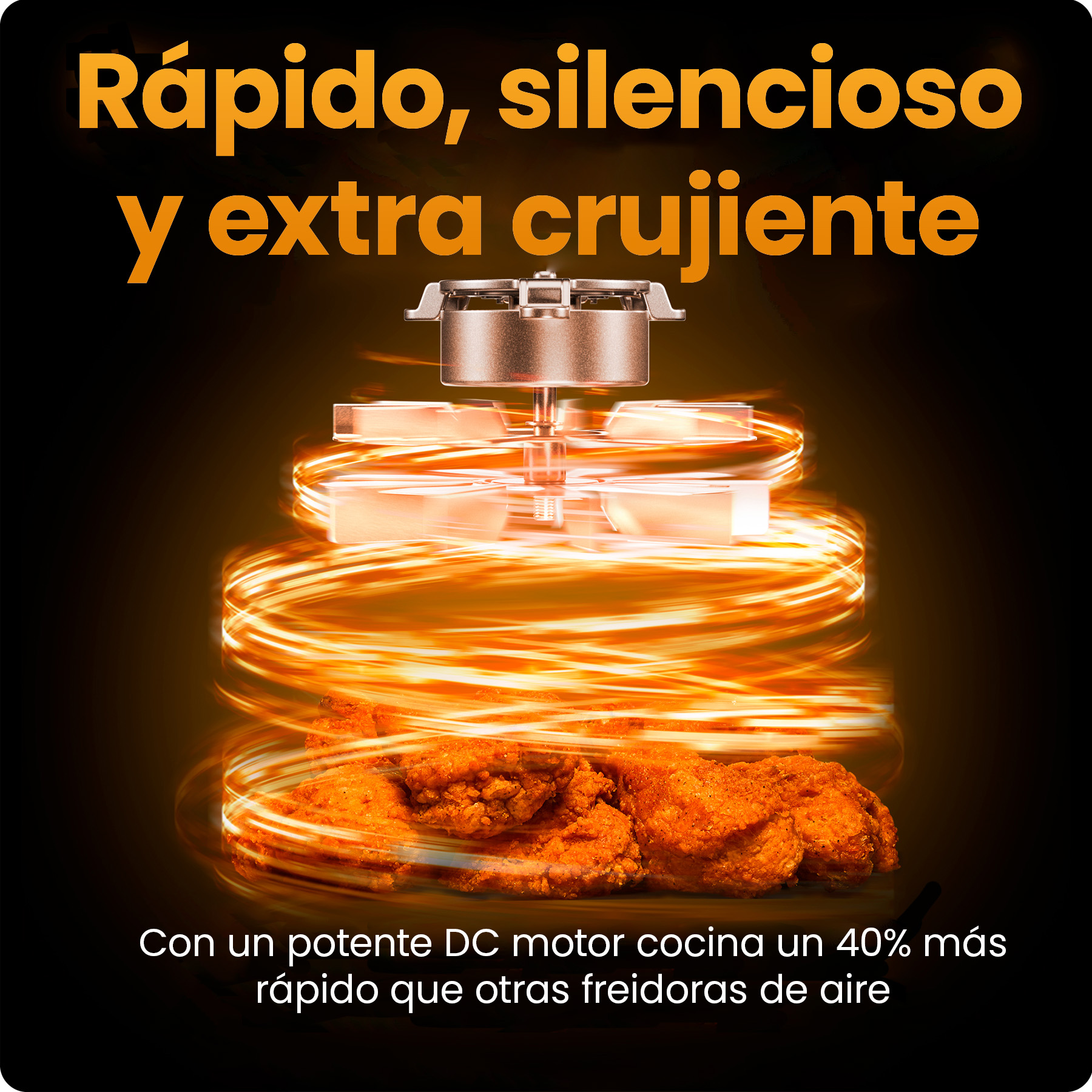 Foto 6 pulgar | Chefman - Turbofry Freidora De Aire 6 En 1 – 7 Q