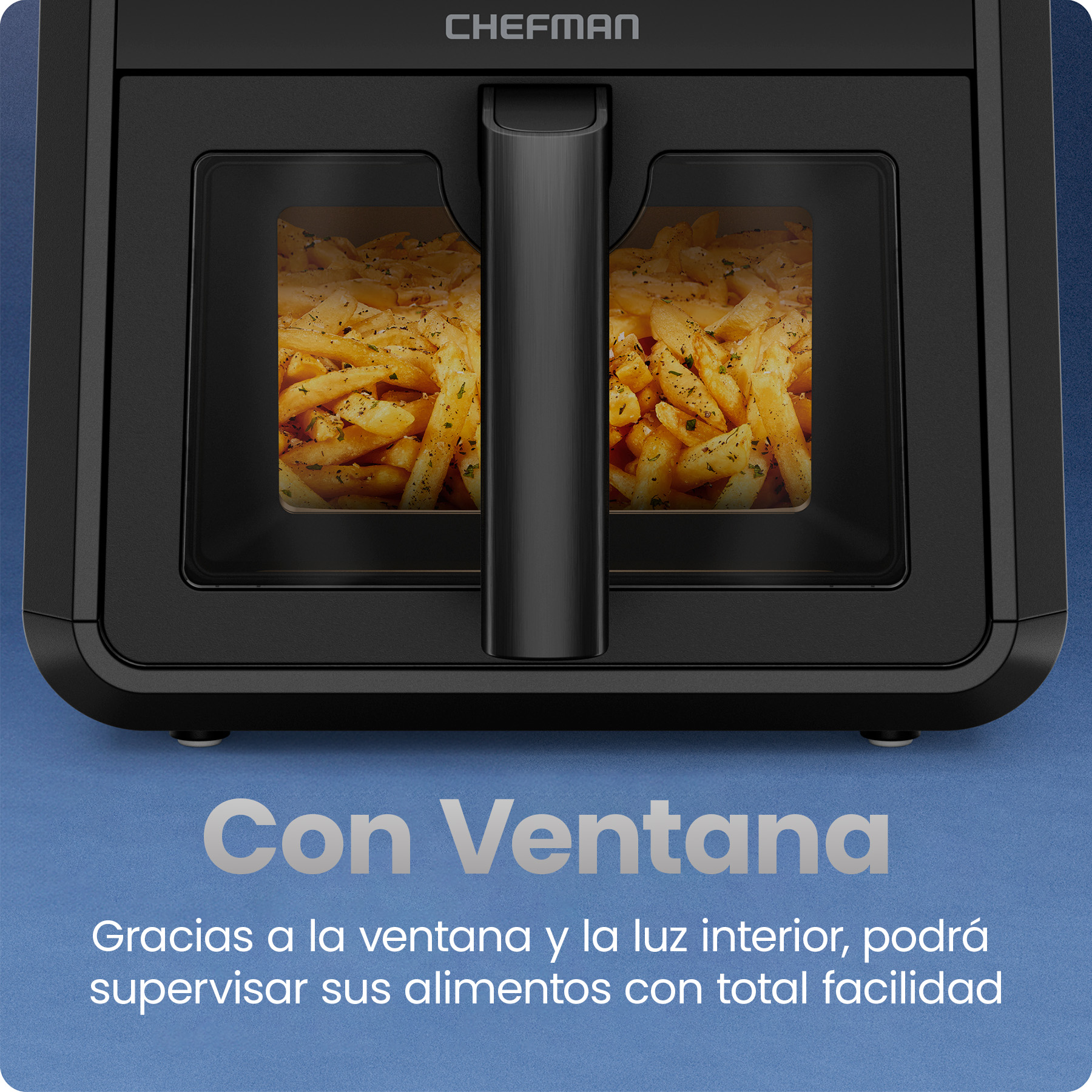 Foto 8 pulgar | Chefman - Turbofry Freidora De Aire 6 En 1 – 7 Q